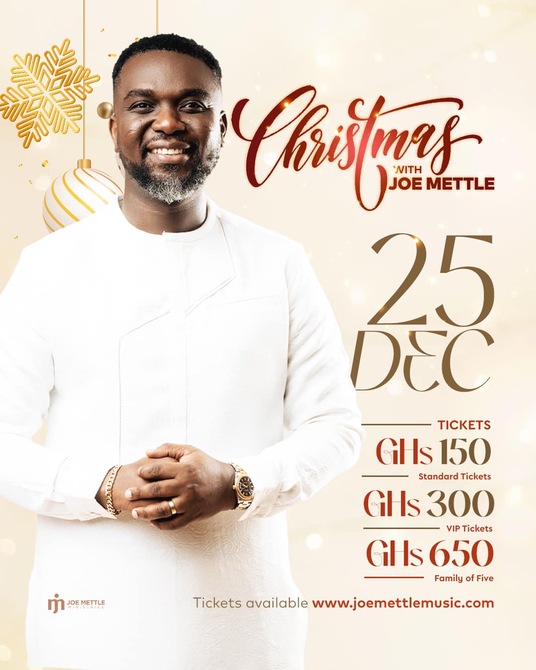 Christmas with Joe Mettle 2024 